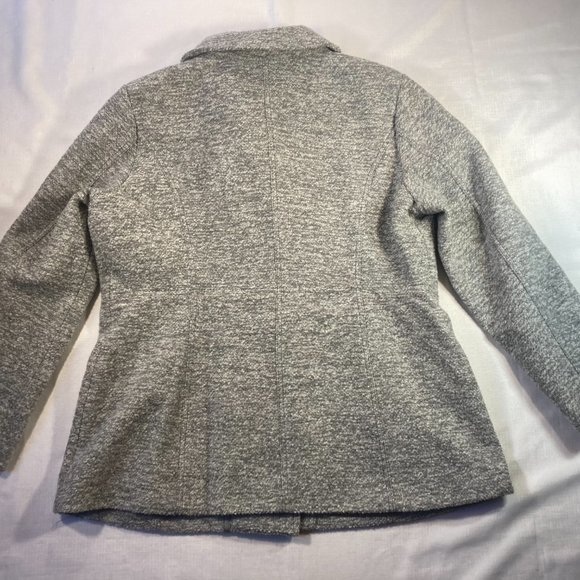 NWT I*N*C International Concepts Wool Blend Zip Front Winter Coat, Grey Size XXL - Picture 10 of 11